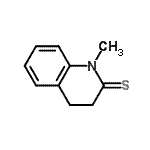 CAS 登录号：85312-26-1， 1-甲基-3,4-二氢-2(1H)-喹啉硫酮