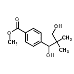CAS 登录号：853180-34-4， 甲基4-(1,3-二羟基-2,2-二甲基丙基)苯甲酸酯