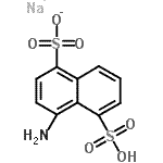 CAS 登录号：85328-80-9， 钠8-氨基-5-磺基-1-萘磺酸酯