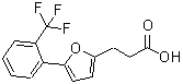 CAS#: 853310-21-1, 5-[2-(Trifluoromethyl)phenyl]-2-Furanpropanoic acid