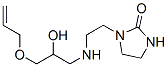 CAS 登录号：85356-84-9， 1-[2-[[3-(烯丙氧基)-2-羟基丙基]氨基]乙基]咪唑烷-2-酮