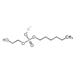CAS#: 85391-10-2, Potassium hexyl 2-hydroxyethyl phosphate