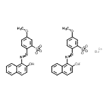 CAS#: 85391-55-5, Barium bis{2-[(2-hydroxy-1-naphthyl)diazenyl]-5-methoxybenzenesulfonate}