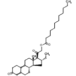 CAS#: 85391-73-7, 2-[(16alpha,17beta)-16-Ethyl-3-oxoestra-4,9-dien-17-yl]-2-oxoethyl laurate