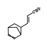 CAS#: 85391-86-2, (2E)-3-(Bicyclo[2.2.1]hept-5-en-2-yl)acrylonitrile