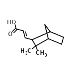 CAS 登录号：85391-88-4， (2E)-3-(3,3-二甲基双环[2.2.1]庚-2-基)丙烯酸