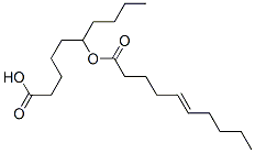 CAS 登录号：85392-05-8， 1-丁基-5-羧基戊基 5-癸烯酸酯