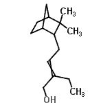 CAS#: 85392-41-2, 4-(3,3-Dimethylbicyclo[2.2.1]hept-2-yl)-2-ethyl-2-buten-1-ol