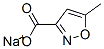 CAS 登录号：85392-50-3， 5-甲基异恶唑-3-羧酸钠