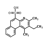 CAS#: 854048-09-2, 2-Ethyl-1,3-dimethylbenzo[f]quinoline-5-sulfonic acid