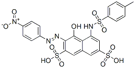 CAS#: 85409-49-0, 4-Hydroxy-3-[(4-Nitrophenyl)Azo]-5-[[(P-Tolyl)Sulphonyl]Amino]Naphthalene-2,7-Disulphonic Acid