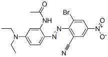 CAS#: 85414-41-1, N-[2-[(2-Bromo-6-Cyano-4-Nitrophenyl)Azo]-5-(Diethylamino)Phenyl]Acetamide