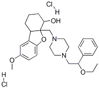 CAS#: 85418-66-2, 4a-[[4-(2-Ethoxy-2-Phenyl-Ethyl)Piperazin-1-Yl]Methyl]-8-Methoxy-2,3,4,9b-Tetrahydro-1H-Dibenzofuran-4-Ol Dihydrochloride