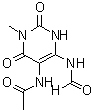 CAS#: 85438-96-6, 5-Acetylamino-6-Formylamino-3-Methyluracil