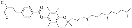 CAS#: 85446-73-7, [2,5,7,8-Tetramethyl-2-(4,8,12-Trimethyltridecyl)Chroman-6-Yl] 5-(3,4- Dichlorobutyl)Pyridine-2-Carboxylate