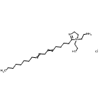 CAS 登录号：85455-61-4， 1-(2-氨基乙基)-2-(5,8-十七二烯-1-基)-1-(2-羟基乙基)-4,5-二氢-1H-咪唑-1-鎓氯化物