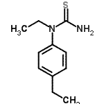 CAS 登录号：854655-80-4， 1-乙基-1-(4-乙基苯基)硫脲