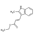 CAS#: 854694-25-0, Ethyl (2E)-3-(2-methyl-1H-indol-3-yl)acrylate