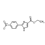 CAS#: 854700-38-2, Ethyl 2-(4-nitrophenyl)-1H-imidazole-4-carboxylate