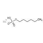 CAS#: 85480-29-1, Sodium hexyl hydrogen phosphate