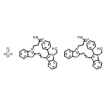 CAS#: 85480-88-2, Bis{3-(3-amino-3-oxopropyl)-2-[(1-ethyl-2-phenyl-1H-indol-3-yl)diazenyl]-1,3-benzothiazol-3-ium} tetrachlorozincate(2-)