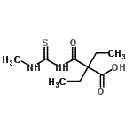 CAS#: 854851-22-2, 2-Ethyl-2-[(methylcarbamothioyl)carbamoyl]butanoic acid
