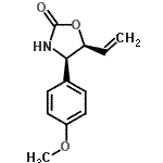 CAS#: 854933-01-0, (4R,5S)-4-(4-Methoxyphenyl)-5-vinyl-1,3-oxazolidin-2-one