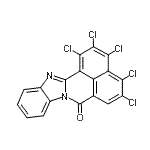 CAS#: 85508-05-0, 1,2,3,4,5-Pentachloro-7H-benzimidazo[2,1-a]benzo[de]isoquinolin-7-one
