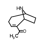 CAS#: 85514-42-7, 1-(9-Azabicyclo[4.2.1]non-2-en-2-yl)ethanone