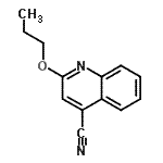 CAS#: 855165-17-2, 2-Propoxy-4-quinolinecarbonitrile