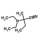 CAS#: 855221-84-0, 2-(Diethylamino)-2-methylbutanenitrile