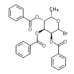 CAS#: 855662-12-3, 2,3,4-Tri-O-benzoyl-6-deoxy-L-gulopyranosyl bromide