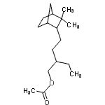 CAS#: 85567-28-8, 4-(3,3-Dimethylbicyclo[2.2.1]hept-2-yl)-2-ethylbutyl acetate