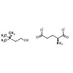 CAS#: 85567-49-3, (2S)-2-aminopentanedioate; 2-hydroxyethyl-trimethyl-ammonium