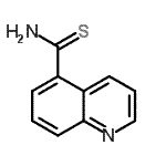 CAS#: 855763-66-5, 5-Quinolinecarbothioamide