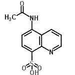 CAS#: 855765-83-2, 5-Acetamido-8-quinolinesulfonic acid
