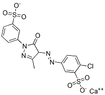 CAS#: 85605-12-5, Calcium 2-Chloro-5-[[4,5-Dihydro-3-Methyl-5-Oxo-1-(3-Sulphonatophenyl)-1H-Pyrazol-4-Yl]Azo]Benzenesulphonate