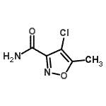 CAS 登录号：85608-59-9， 4-氯-5-甲基-1,2-恶唑-3-甲酰胺