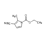 CAS#: 856120-96-2, Ethyl 3-cyano-2-methyl-1H-pyrrole-1-carboxylate
