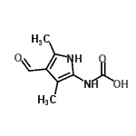 CAS#: 856121-21-6, (4-Formyl-3,5-dimethyl-1H-pyrrol-2-yl)carbamic acid
