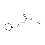 CAS#: 85614-46-6, 4-(1-Pyrrolidinyl)butanoyl chloride hydrochloride (1:1)