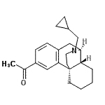 CAS#: 85619-68-7, 1-[17-(Cyclopropylmethyl)morphinan-3-yl]ethanone
