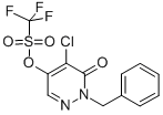 CAS#: 856250-49-2, 1,1,1-Trifluoro-Methanesulfonic Acid 5-Chloro-1,6-Dihydro-6-Oxo-1-(Phenylmethyl)-4-Pyridazinylester