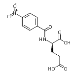 CAS#: 85646-44-2, N-(4-Nitrobenzoyl)-D-glutamic acid