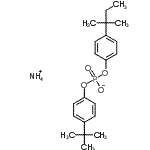 CAS#: 85665-52-7, Ammonium 4-(2-methyl-2-butanyl)phenyl 4-(2-methyl-2-propanyl)phenyl phosphate