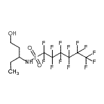 CAS#: 85665-64-1, 1,1,2,2,3,3,4,4,5,5,6,6,6-Tridecafluoro-N-(1-hydroxy-3-pentanyl)-1-hexanesulfonamide