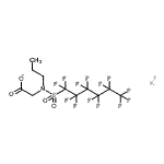 CAS#: 85665-66-3, Potassium {propyl[(tridecafluorohexyl)sulfonyl]amino}acetate