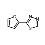 CAS#: 856652-93-2, 2-(2-Furyl)-1,3,4-thiadiazole