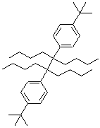 CAS 登录号：85668-76-4， 5,6-二丁基-5,6-二(4-叔丁基苯基)癸烷