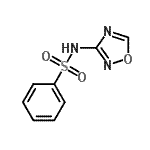 CAS#: 856777-79-2, N-(1,2,4-Oxadiazol-3-yl)benzenesulfonamide